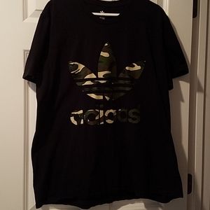 EUC Camo Adidas tee